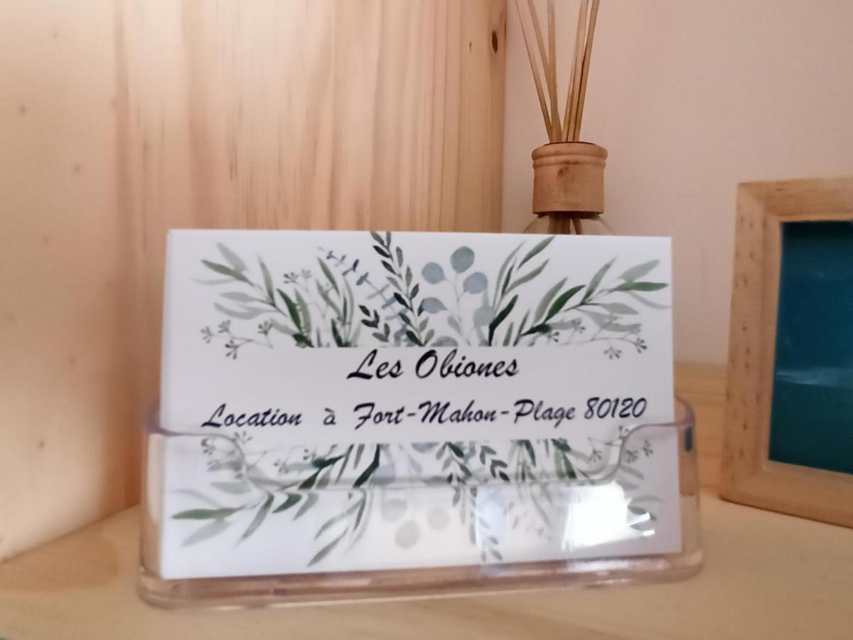Les Obiones, Vue Laterale Mer, Fort Mahon Plage, Magnifique Studio Cabine 4P, Avec Balcon , Parking Prive Gratuit, Wifi, Classe 2 Etoiles, Exposition Plein Sud En Baie De Somme Екстериор снимка
